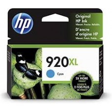 حبر سائل ازرق اتش بي HP 920 XL أصلي- (حبر سائل  CD972AN) Cyan 